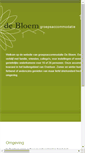 Mobile Screenshot of debloem.nl